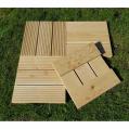 Pack of 4 Oak Decking Tiles